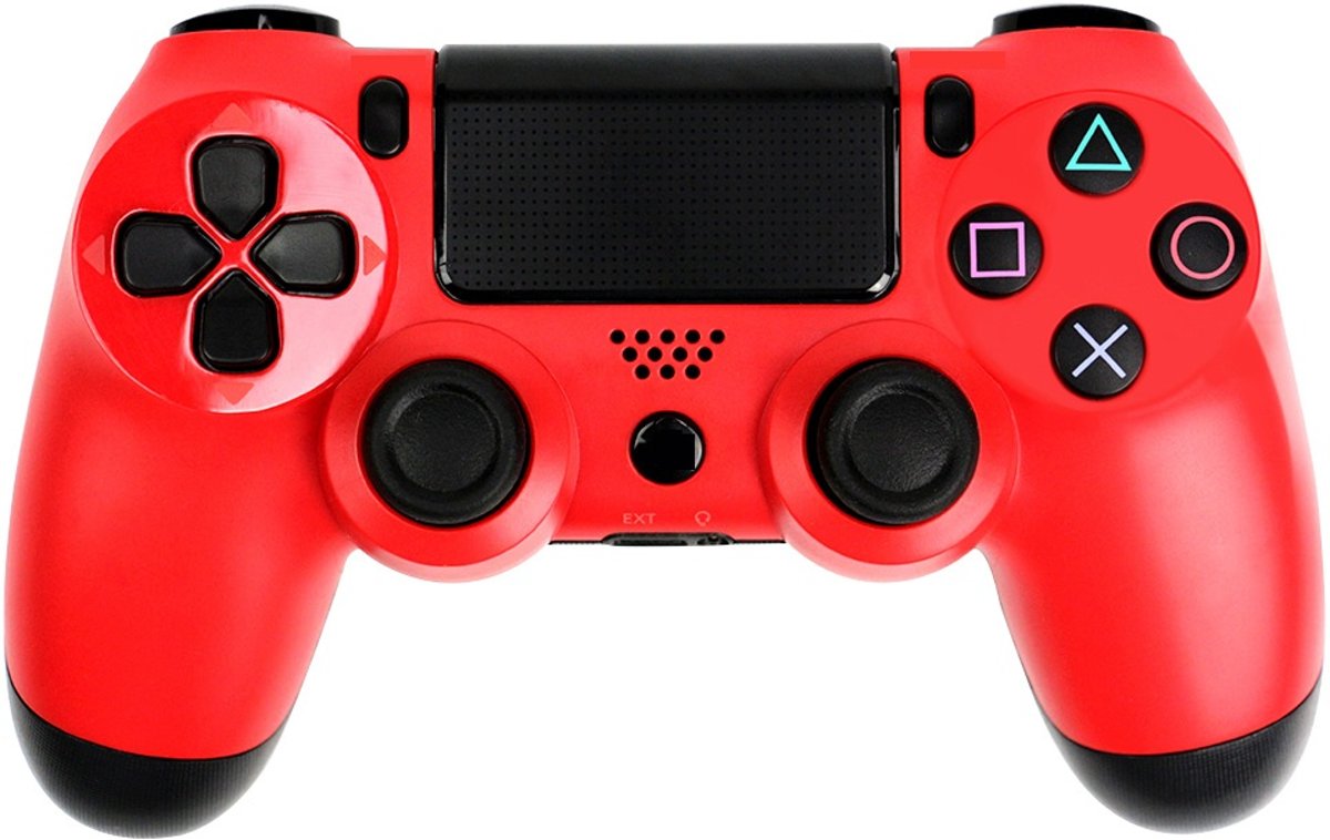 PS4 Wireless Dualshock Controller - Bluetooth Draadloze Controller - Rood